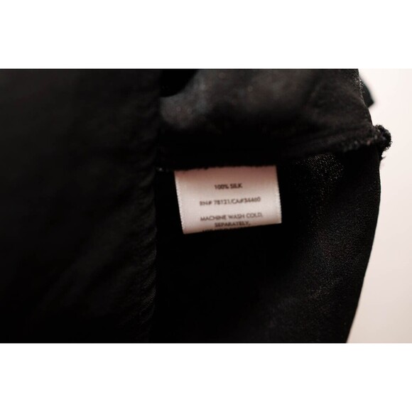 Eileen Fisher womens black silk tank top M capsule basic - Picture 3 of 6